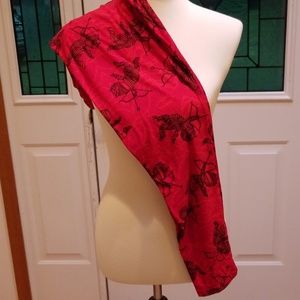 Red Valentine's Lularoe TC Leggings
